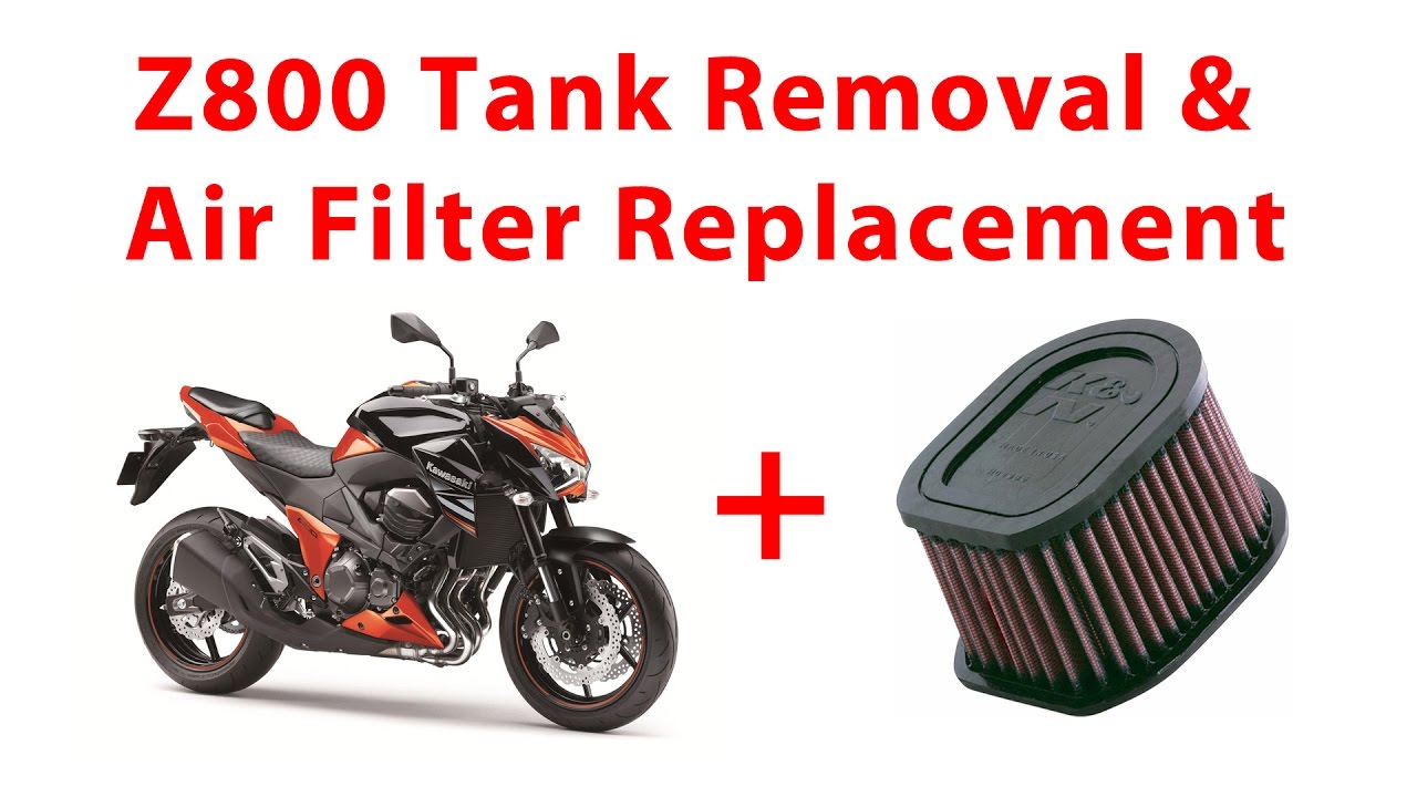 Z800 Air Filter Replacement & Tank Removal