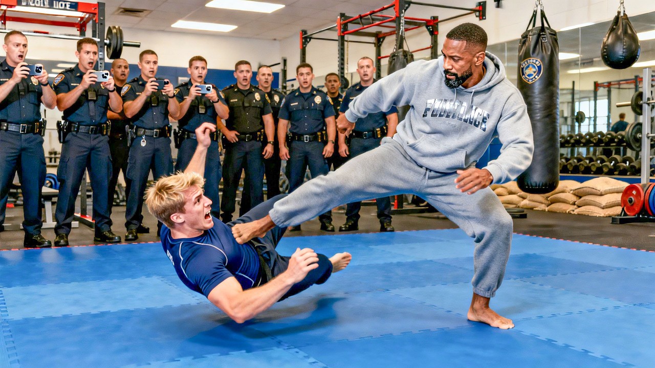 Black Single Dad Humiliated at Police Tryouts — 3 Seconds Later, He Took Down the Top Recruit
