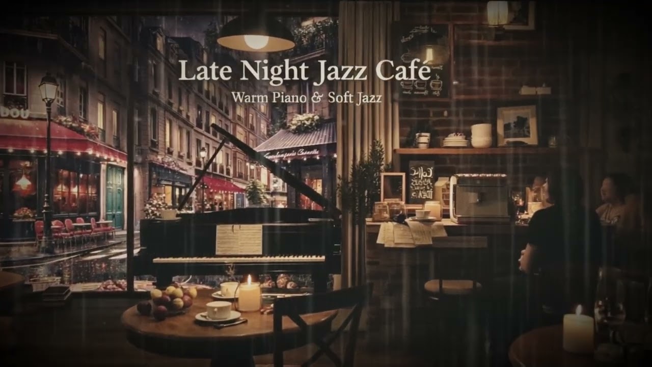 비 내리는 창가, 당신의 안식처가 되어줄 따뜻한 재즈 (1 Hour Slow Jazz)