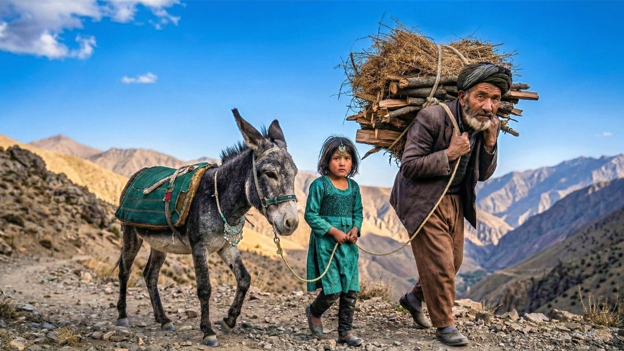 Real Country Life in the Mountains of Afghanistan | Cooking With No Modern Technology Movie