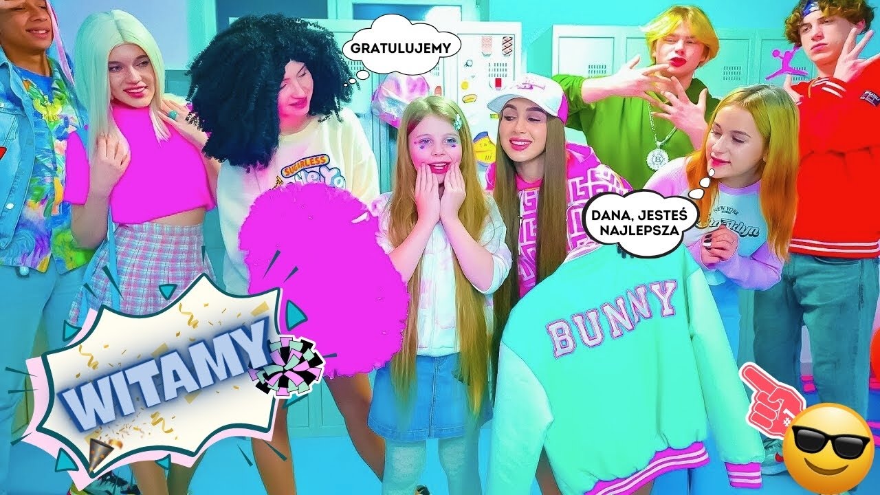 STRASZNA PRAWDA 👀 Jak dostać się do drużyny cheerleaderek Bunny? Diana i Dana znów razem
