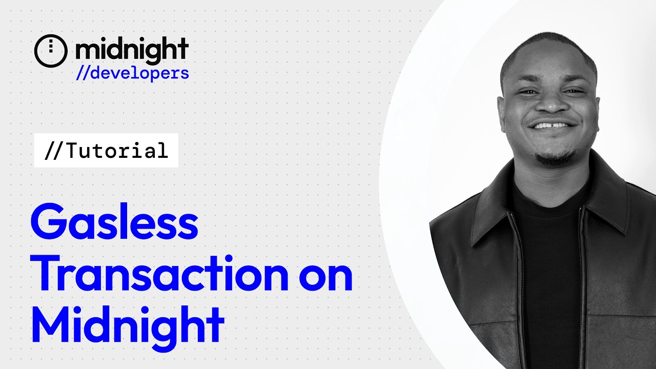 Midnight for Developers: Gasless transaction with Midnight - DUST Sponsorship on Midnight
