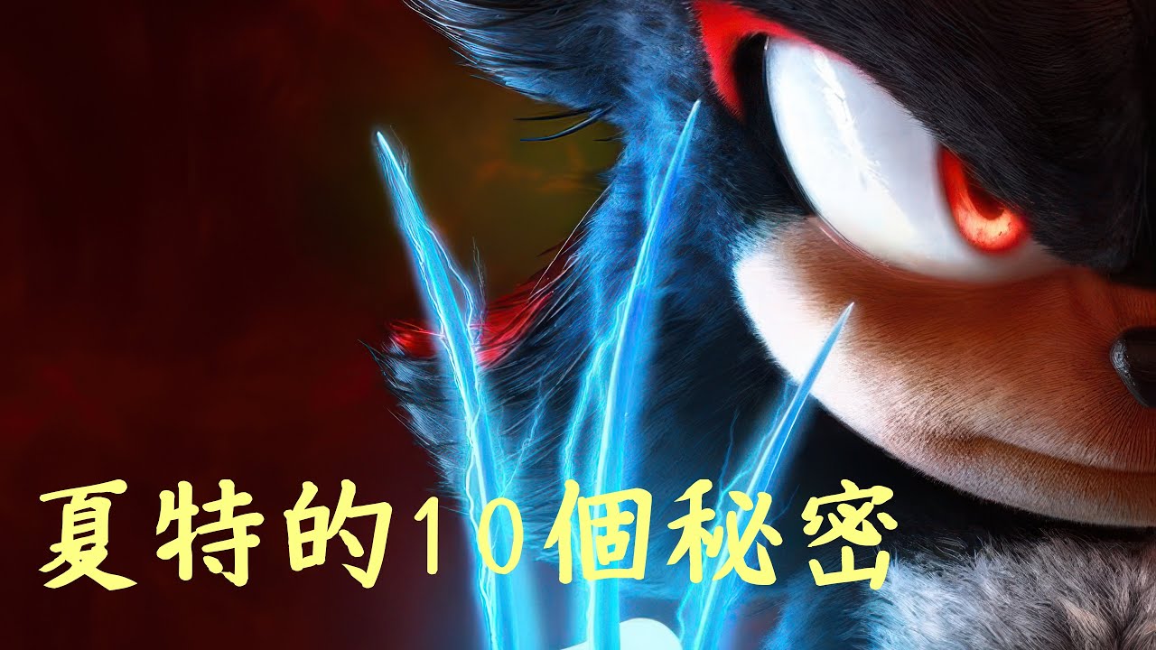 音速小子 夏特的10個秘密【塔爾斯天地】