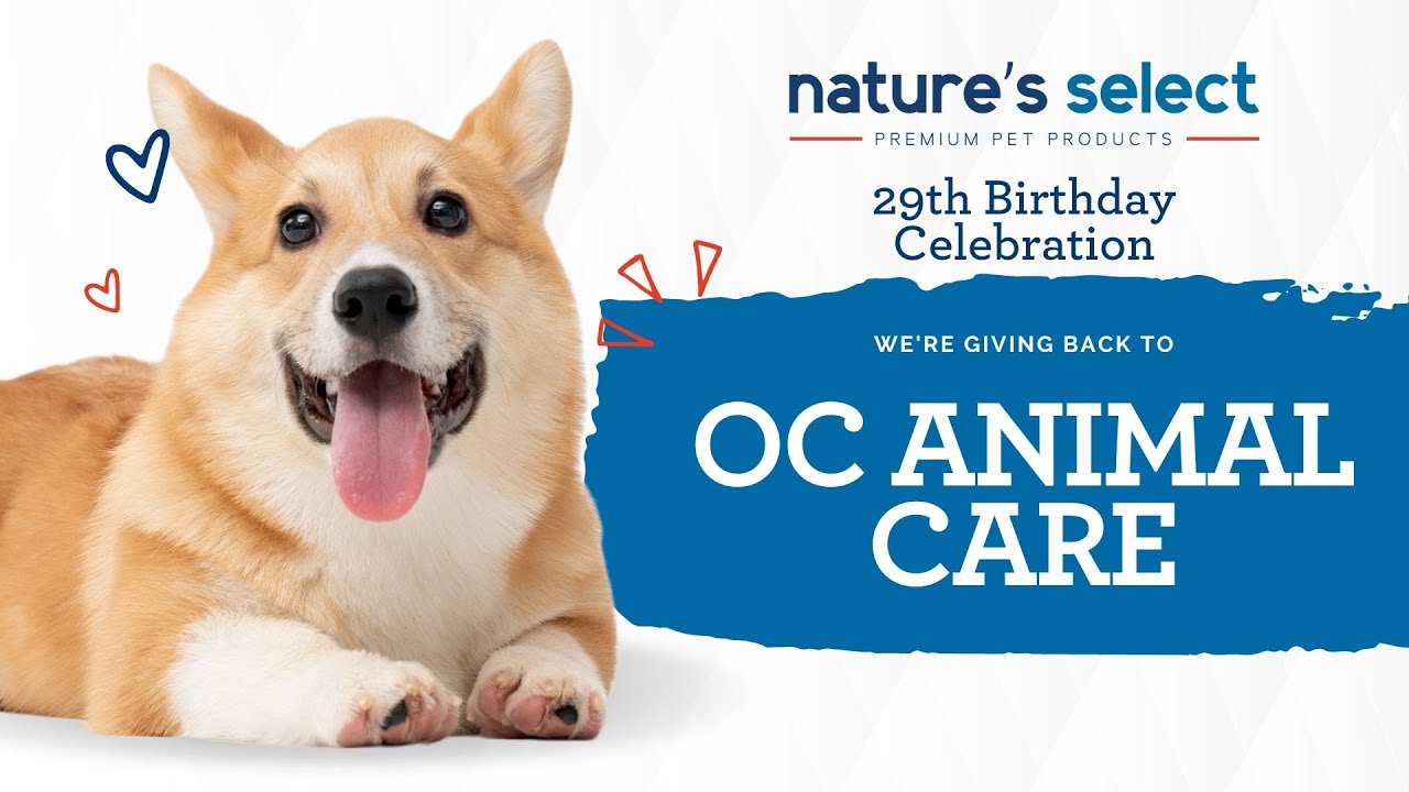 Nature's Select Gives Back OC Animal Care