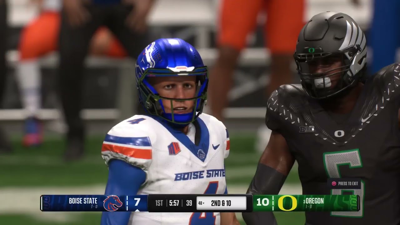 Game 2 Ted Lasso's and AC Slater's careers: Boise State @ #3 Oregon September 7, 2024