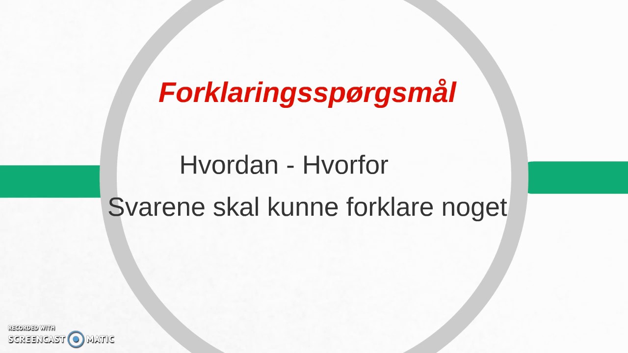 Problemformulering - projektopgaven