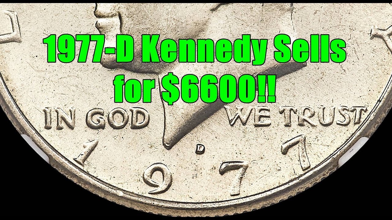 Huge Mint Error 1977 Kennedy Half Dollar Found in Pocket Change & Rolls - Recently Sold for $6600!!