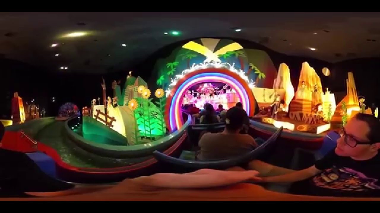Disneyland - It's a Small World 360-Degree Full Ride Through
