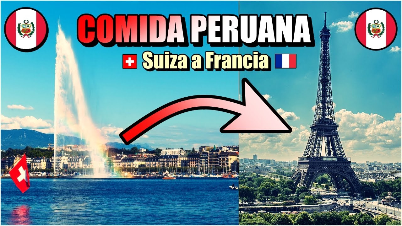 LLEVANDO COMIDA PERUANA 🇵🇪 DE 🇨🇭 GINEBRA A PARIS 🇫🇷