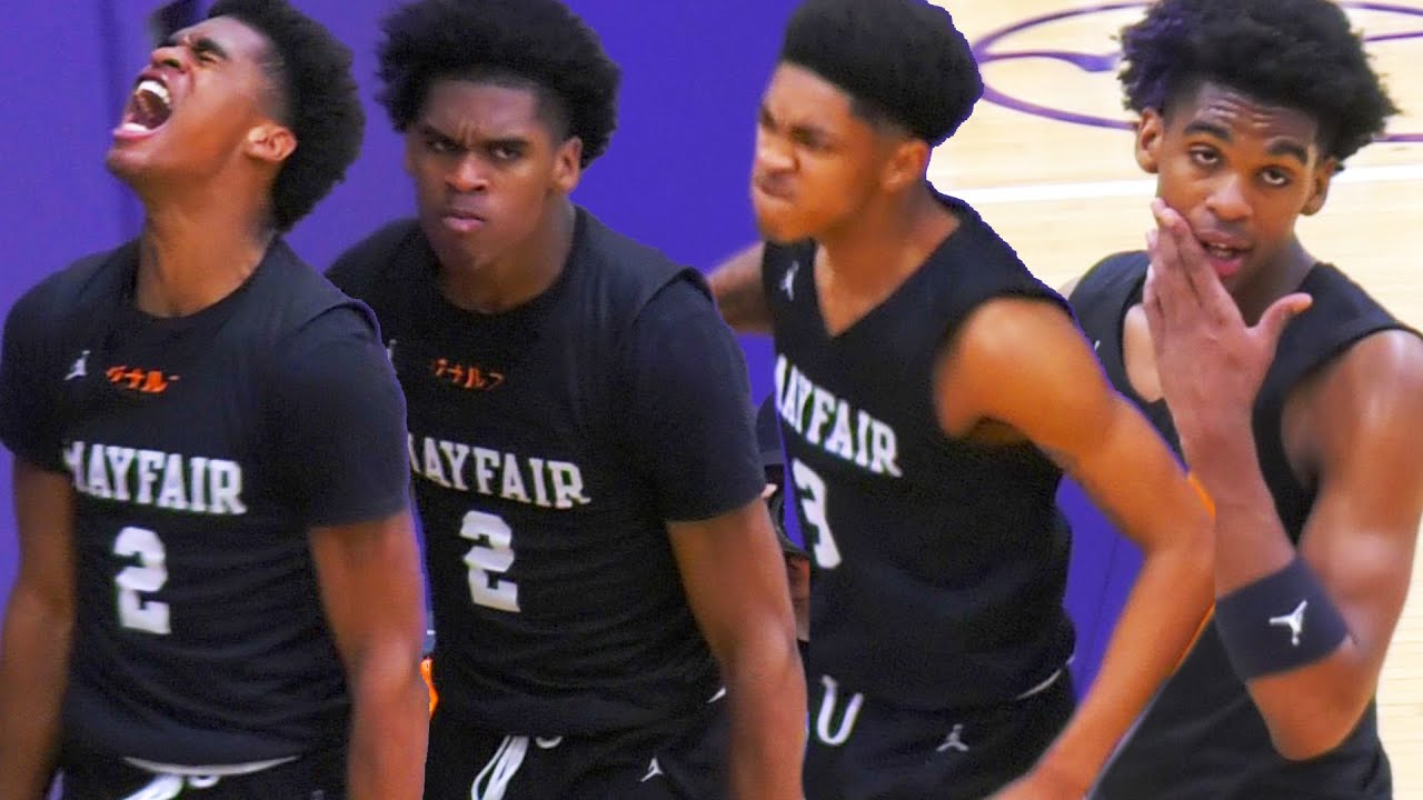 Josh Christopher, Dior Johnson & Mayfair HYPE RIVALRY GAME VS LA MIRADA! (NEW CAMERA ANGLE🙀)