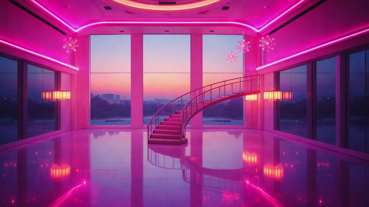 ✨BARBIED💖 - Neon Dreams in Pink Palace 🌌🎧