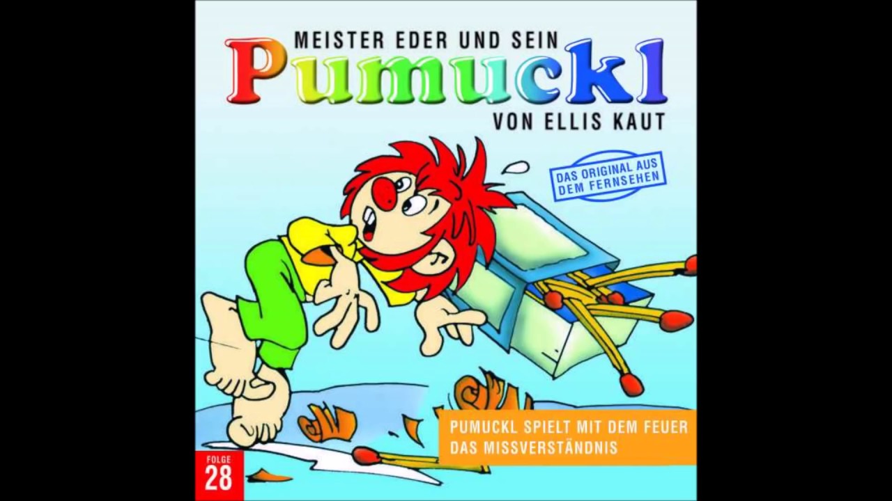 Pumuckl spielt mit dem Feuer / Das Missverständnis Meister Eder und sein Kinder Hörspiel CD komplett