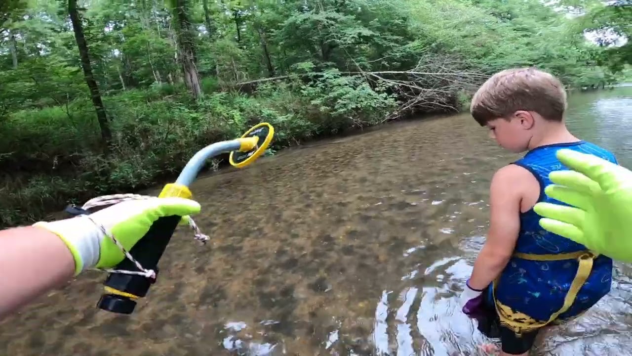 Treasure Hunting in the North Ga mountains.