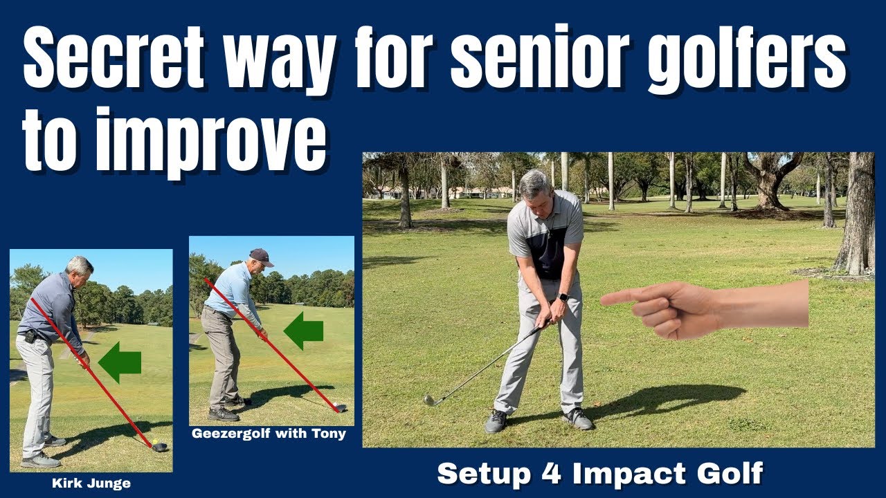 Secret way for Senior golfers to improve at golf fast