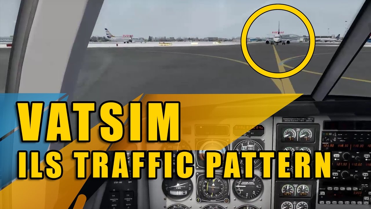 [FSX/P3D] Kręgi nadlotniskowe jako IFR na sieci VATSIM | Newbie Friendly Night EPWA