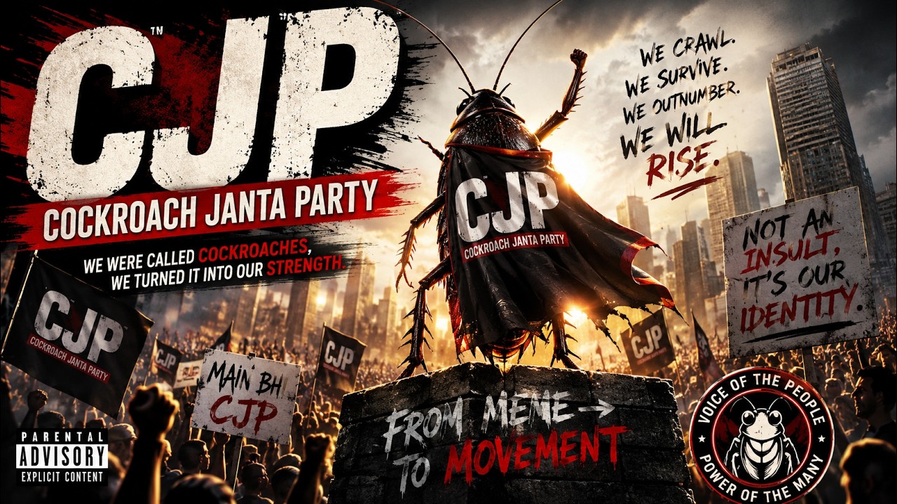 Cockroach Janta Party | The Viral Satire That Took Over | Gen Z Meme Movement Anthem