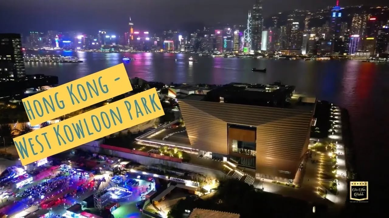 Hong Kong - West Kowloon Park - Drone Snap  - Chill Out Music