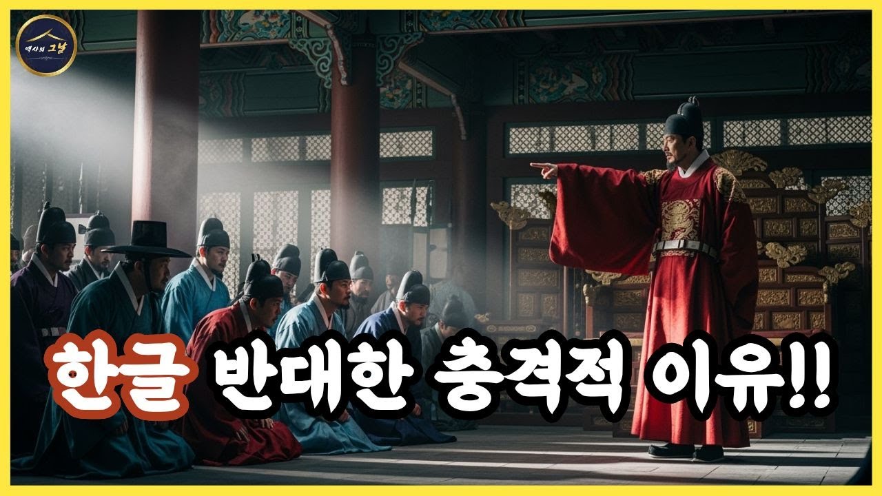 양반들이 목숨 걸고 반대한 이유 | 세종대왕 한글 창제 숨겨진 진실