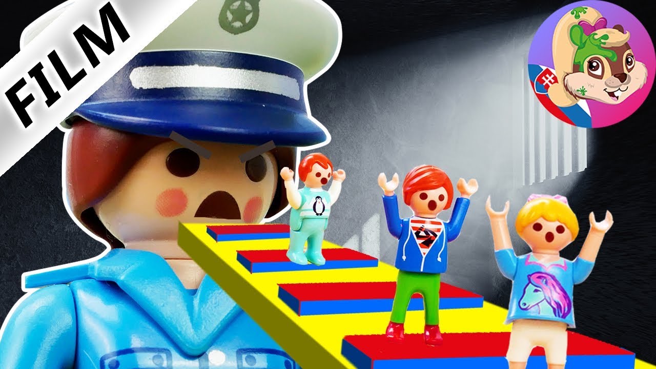 Playmobil po slovensky | UNIKNI Z VӒZENIA! ROBLOX Vrabcovcov v skutočnom živote | Detský seriál