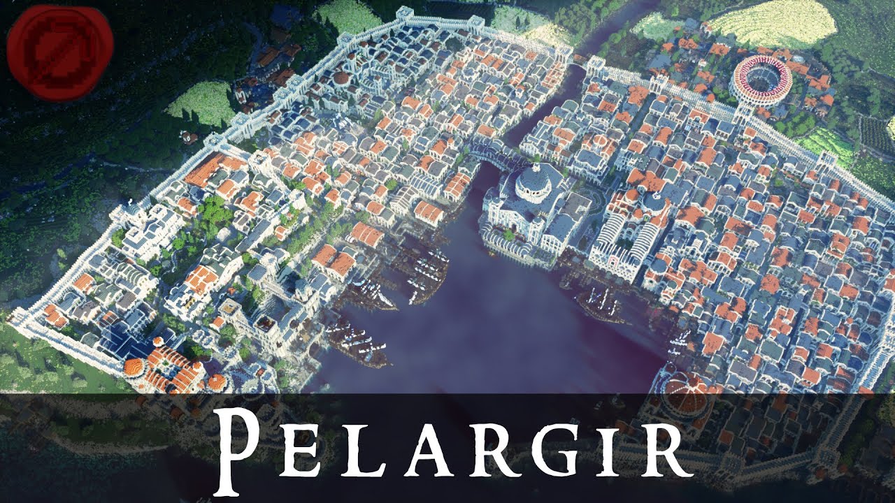 Minecraft Middle-Earth - Pelargir - Cinematic Showcase