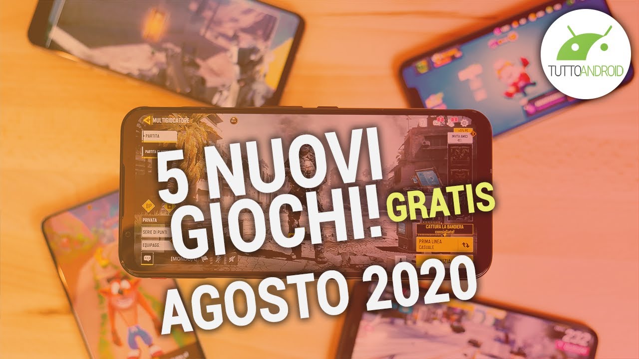I 5 MIGLIORI GIOCHI Android gratis per AGOSTO 2020 (da PROVARE!)