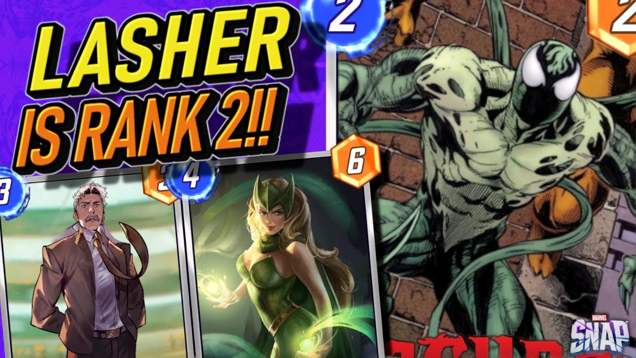 This Lasher Deck is AWESOME! It Cruised to Rank 2! Marvel Snap
