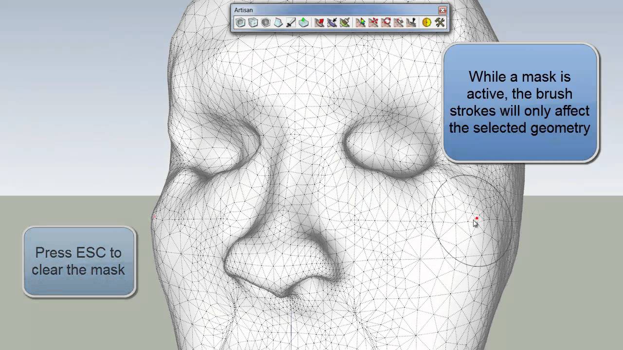 Artisan Video Manual - Advanced Sculpting Features