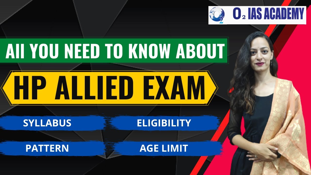 HP Allied Exam Pattern | Syllabus for HP Allied Exam | Age Limit Allied | HPPSC Allied Exam Syllabus