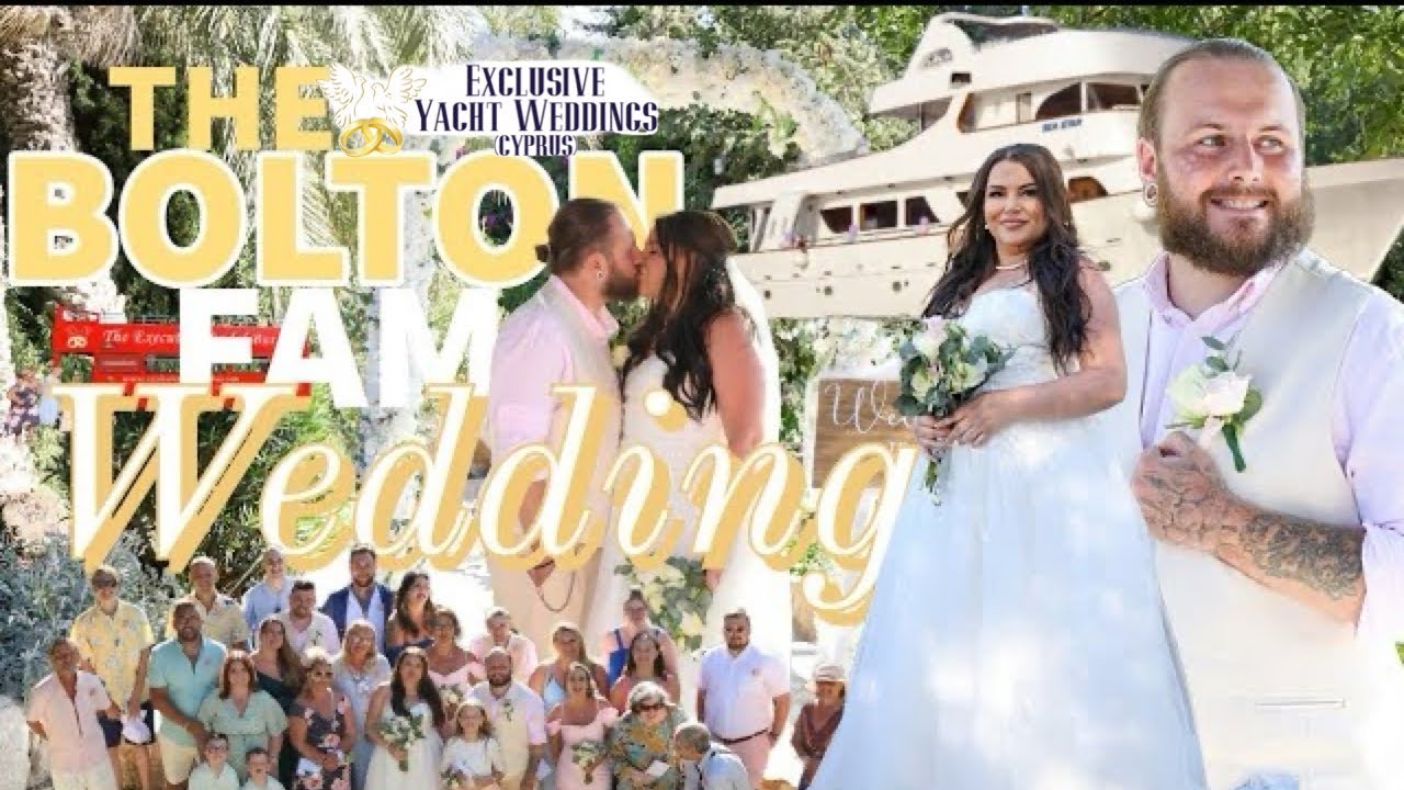 EXCLUSIVE YACHT WEDDING PAPHOS, CYPRUS,LEMBA VRISI, SEA STAR (THE BOLTON FAM)