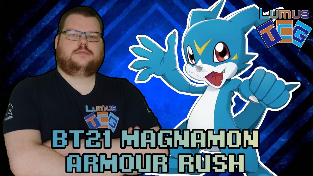 Digi-Armor Energize! - BT21 Magnamon Armor Rush Deck Profile - Digimon Card Game