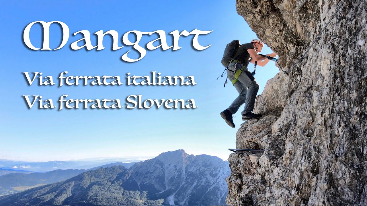 MANGART - Via ferrata italiana (Ferrata Balze), Via ferrata slovena
