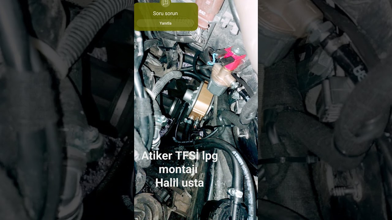 audi tfsi lpg montajı