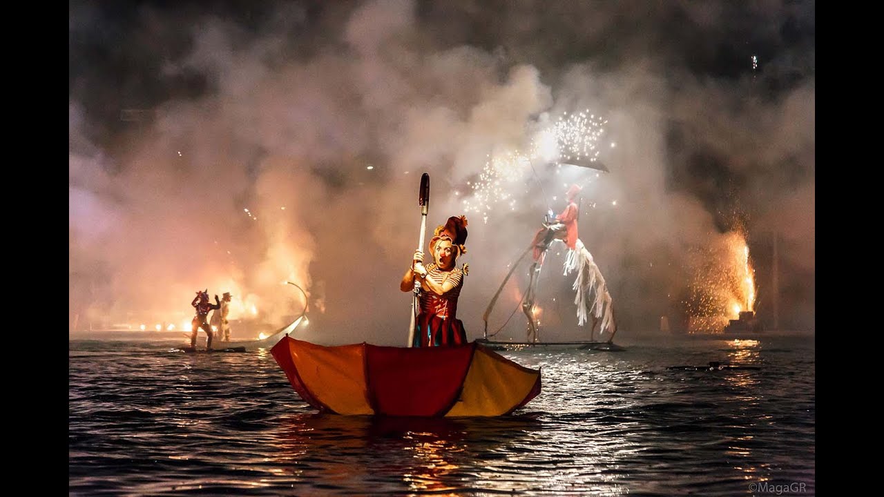 Spectacle sur l'eau 