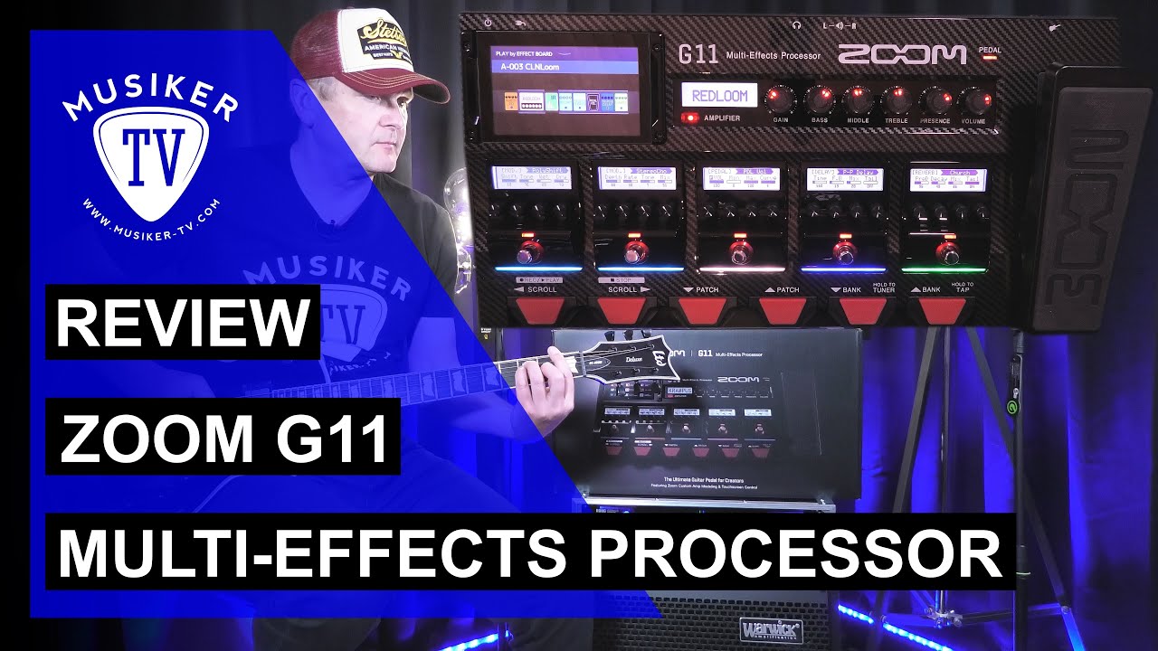 Zoom G11 Multi-Effects Processor - Review