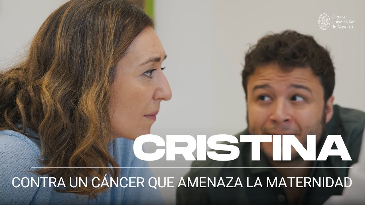 Cristina: Contra un cáncer que amenaza la maternidad.