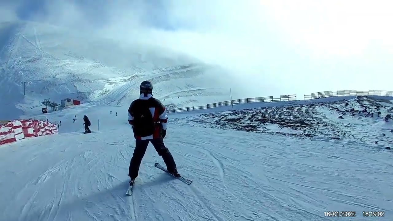 Palandöken Kayak Merkezi -Güney Pisti (16.01.2022)