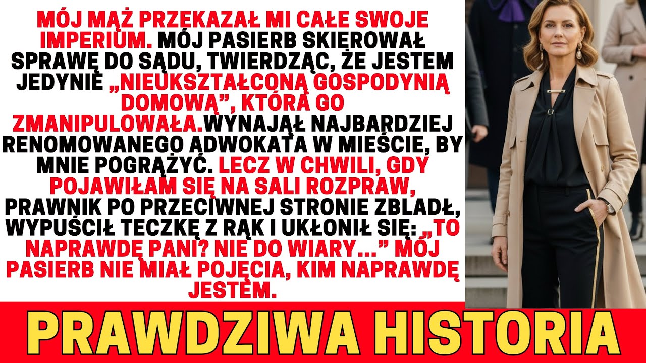 &bdquo;Jest tylko gospodynią!&rdquo; &mdash; kpił pasierb w sądzie. Wtedy sędzia nazwał mnie swoim mentorem&hellip;