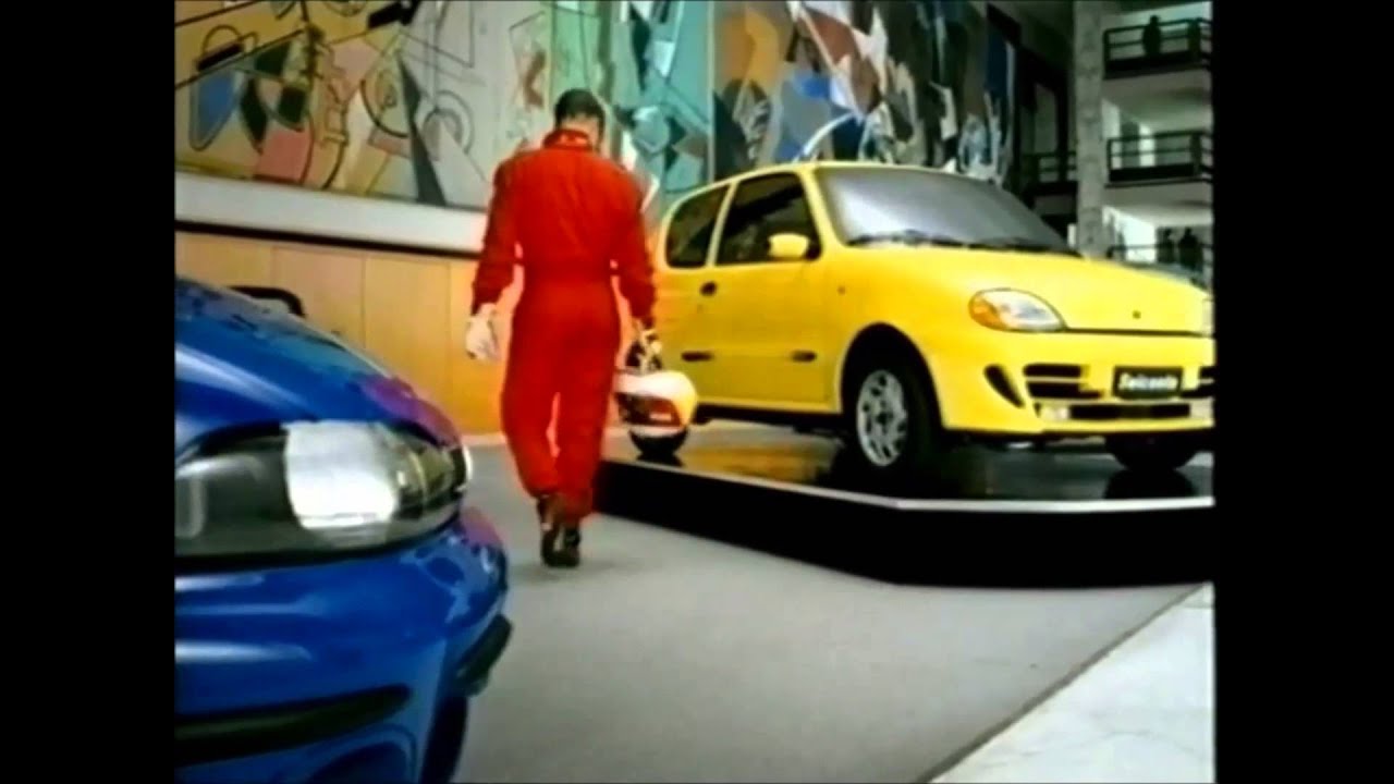 Fiat Seicento Commercial with Michael Schumacher