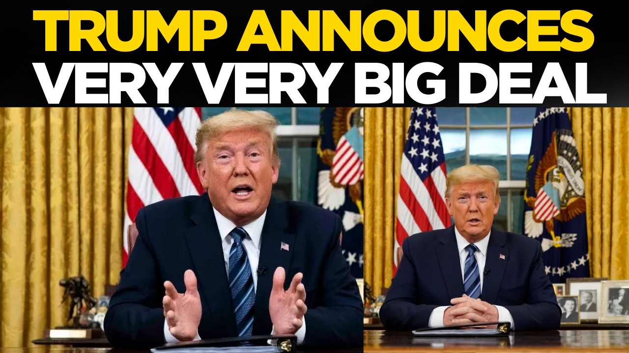 Donald Trump LIVE | Trump Makes Very Big Announcement | US-Iran War LIVE | Trump On Iran LIVE