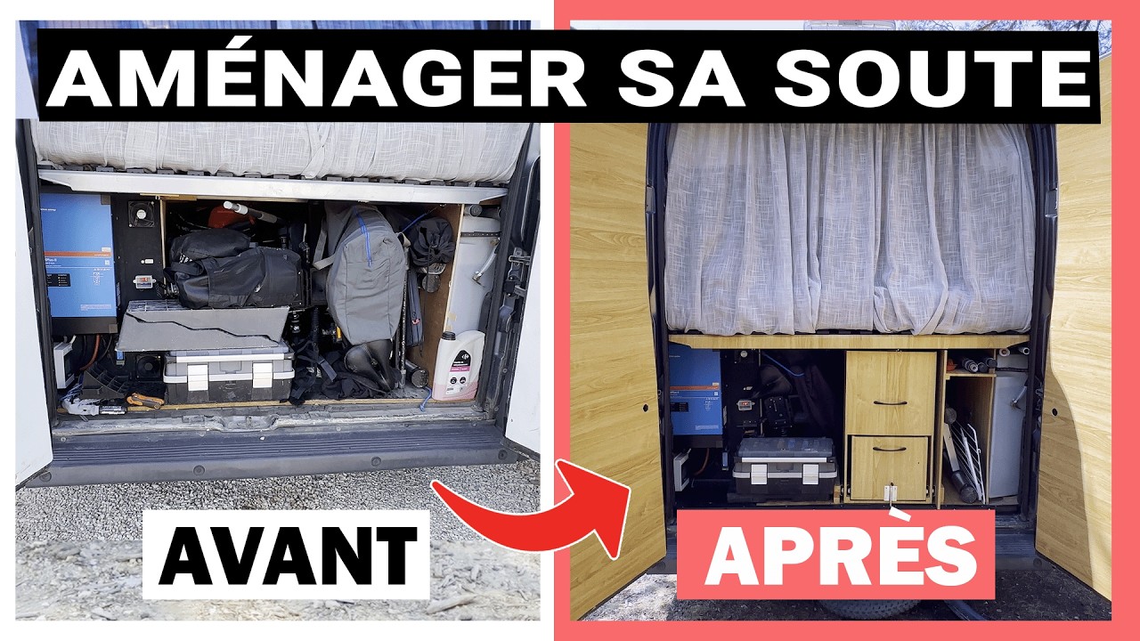 Je refais toute a soute de son fourgon aménagé !