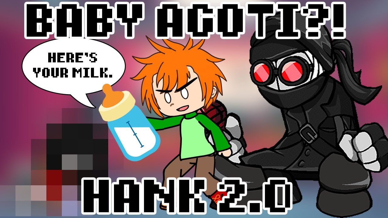 BABY AGOTI!!! | Friday Night Funkin' reacts to HANK 2.0 | xKochanx | FNF reacts | FNF Gacha