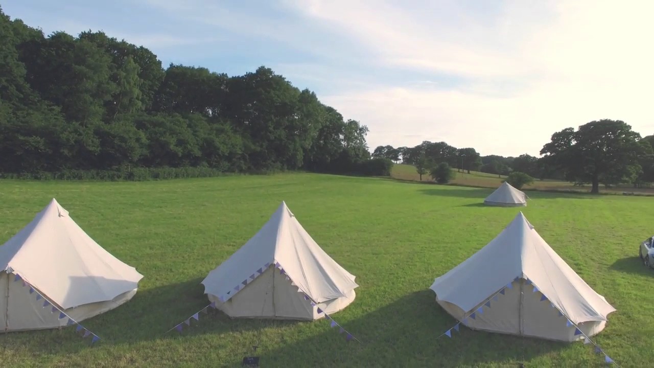 Beautiful Bells Glamping Village Set Up