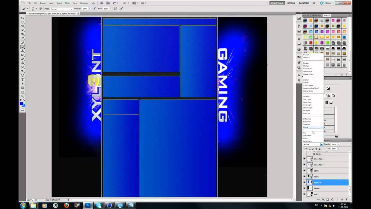 Xyl3nt Background | Speedart #1