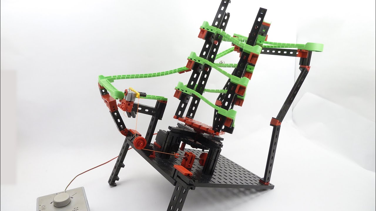 Archimedische Schraube aus fischertechnik