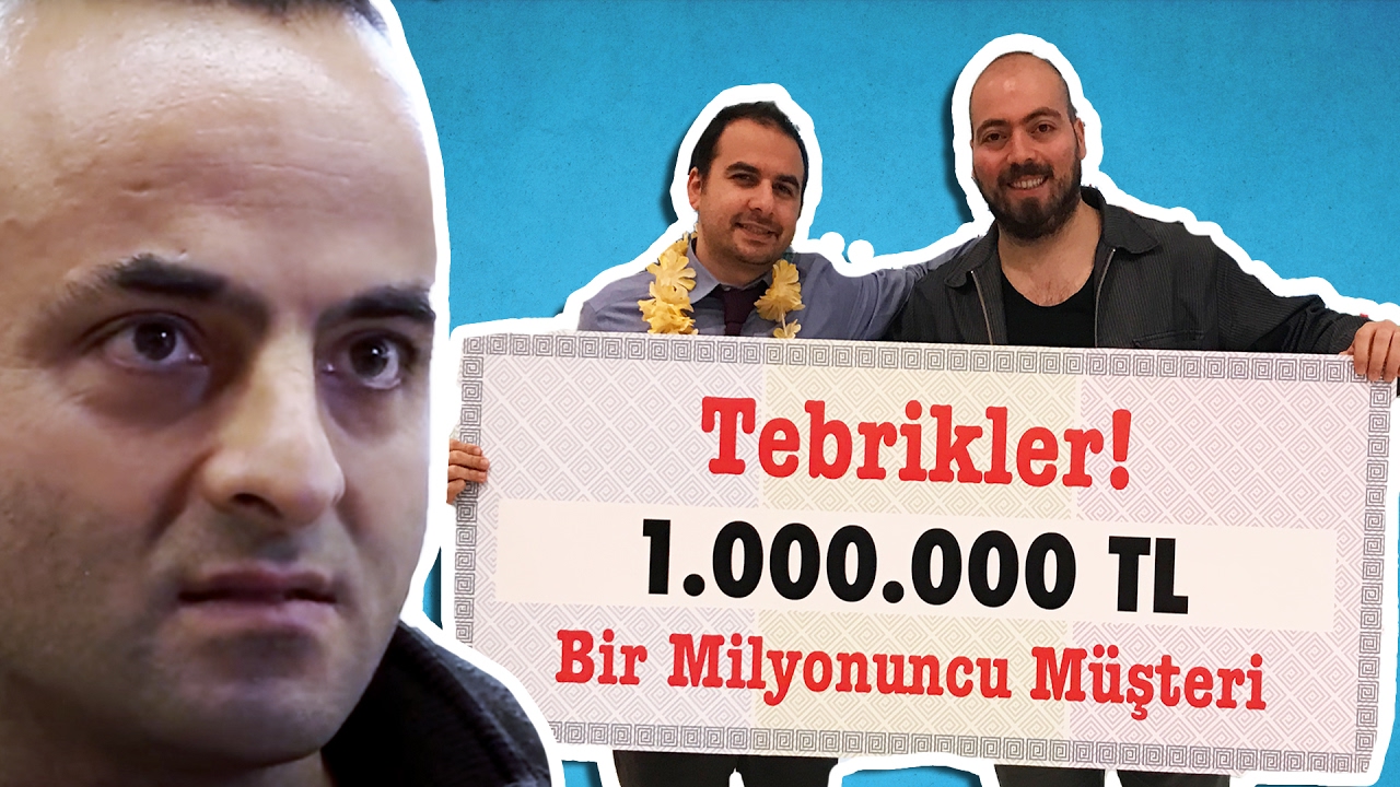 Hipermarkette Bir Milyonuncu Müşteri Şakası Yaptık