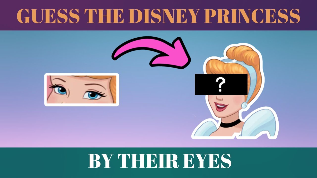 Guess The Disney Princess By Their Eyes | Disney Quiz