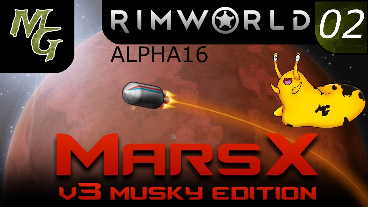 Let's Play &ndash; RimWorld Modded Alpha 16 &ndash; Mars - Episode 02 [How To Helmet]: