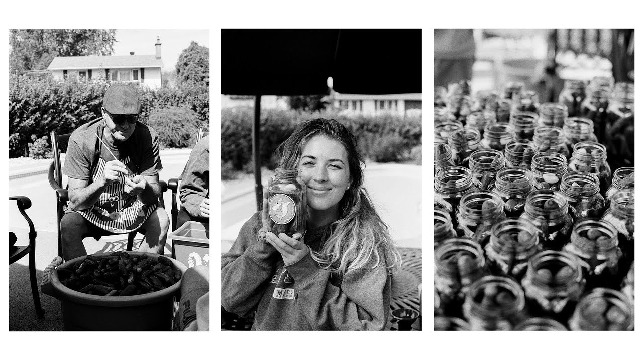 Making Pickles with the Canon A-1 & Kodak Tri-X 400