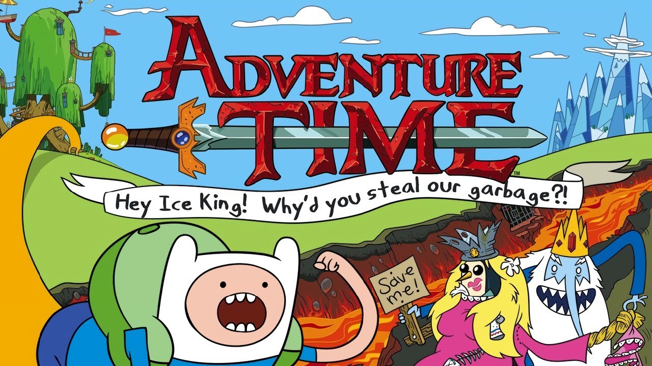 Title Screen | Extended | Adventure Time: Hey Ice King! Why'd You Steal Our Garbage?!!