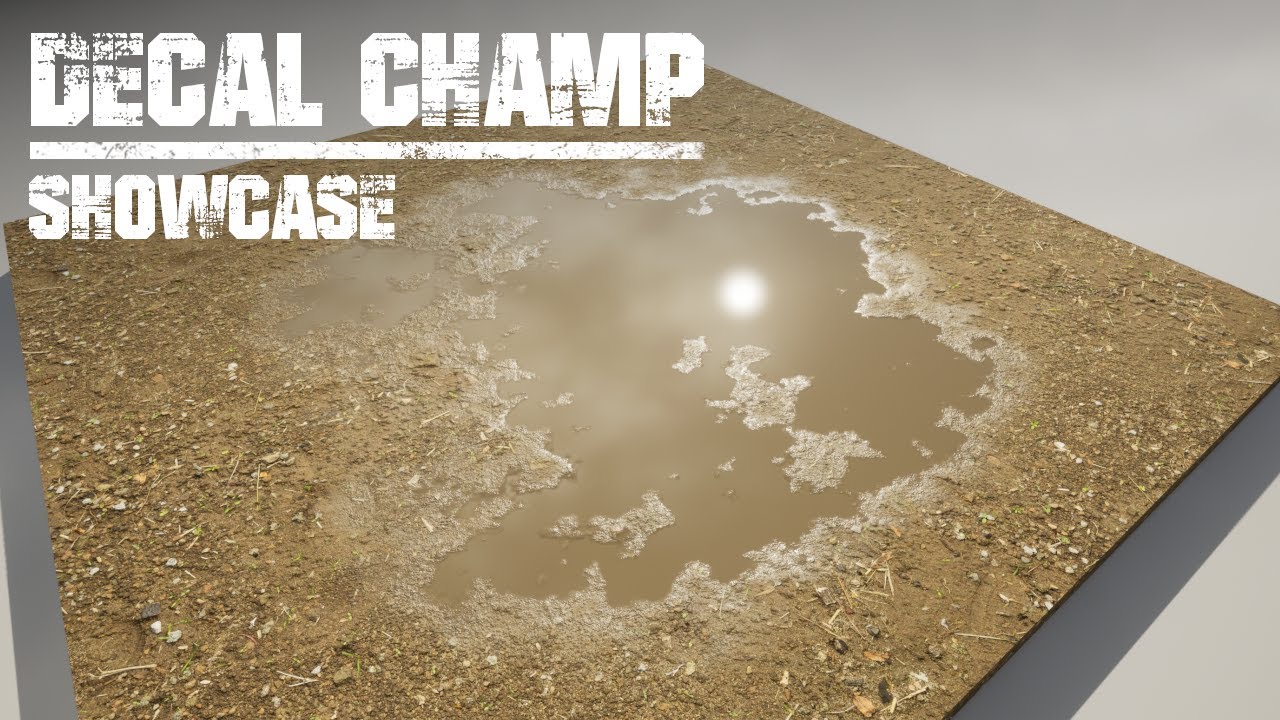 Decal Champ (FREE Decal tool for Unreal Engine 5) - Showcase